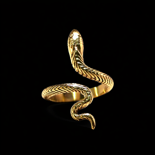 Statement Snake Ring