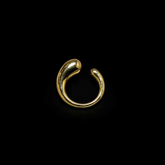 Chunky Teardrop Ring