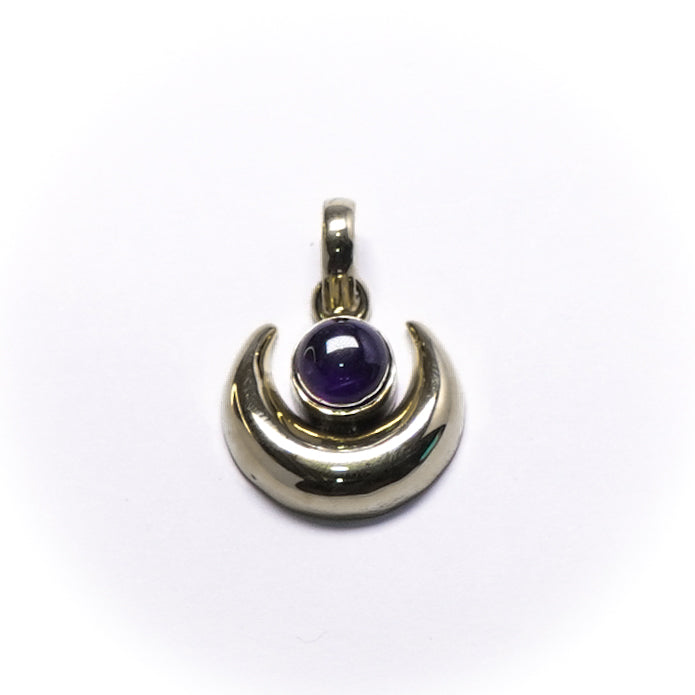 Dainty Crescent Moon Pendant