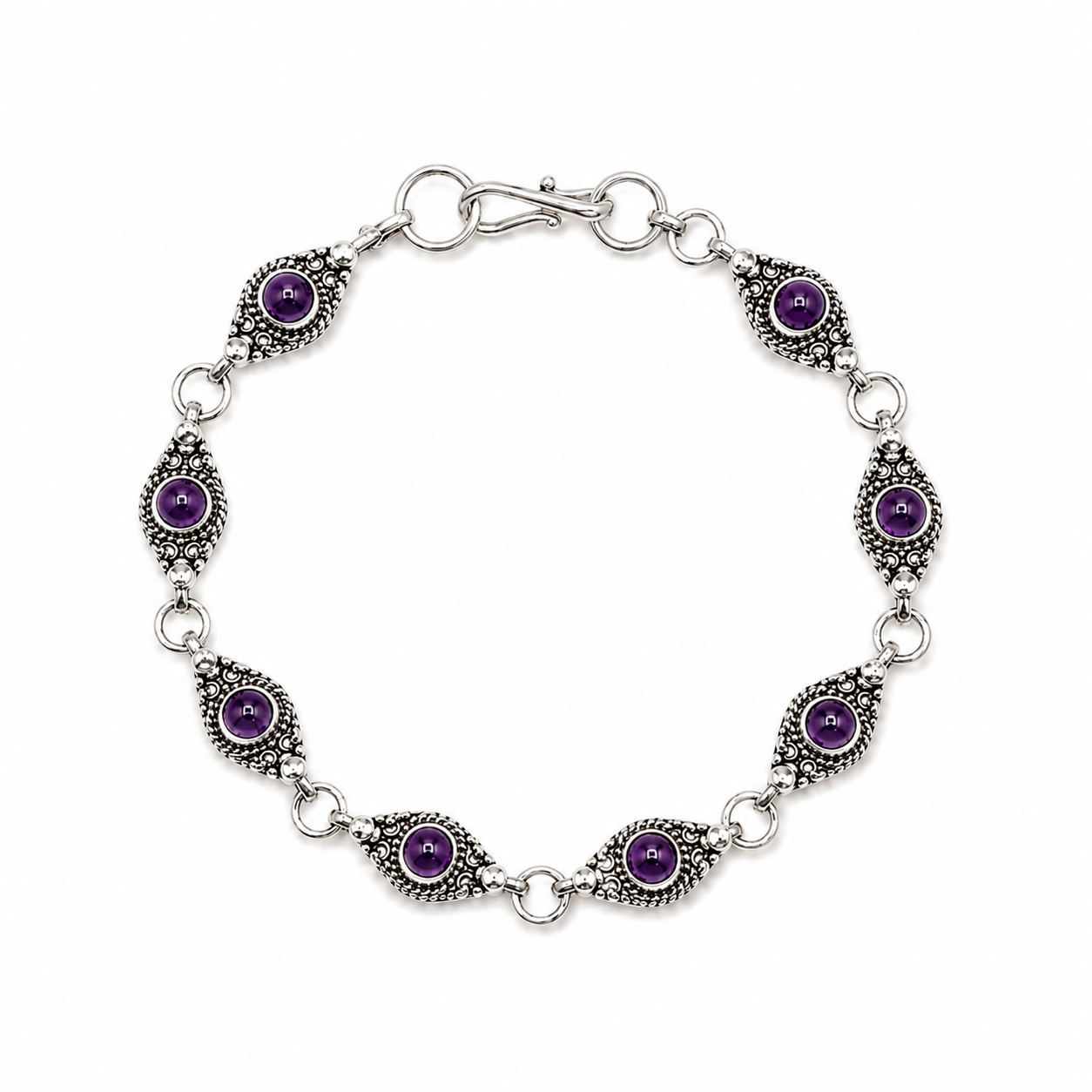 Gemstone Tennis Bracelet