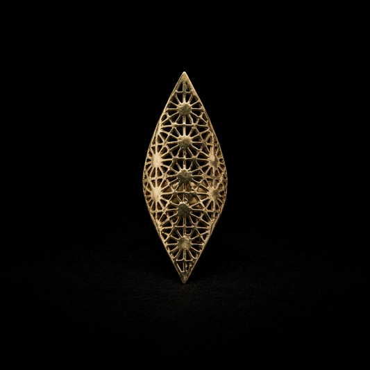 Filigree Marquise Statement Ring