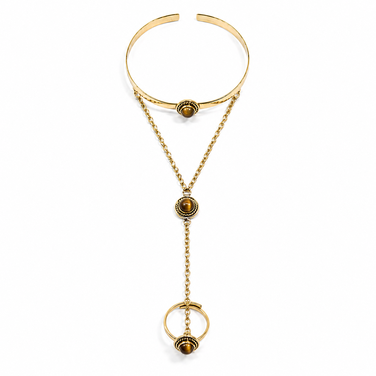 Green Onyx Hand-chain