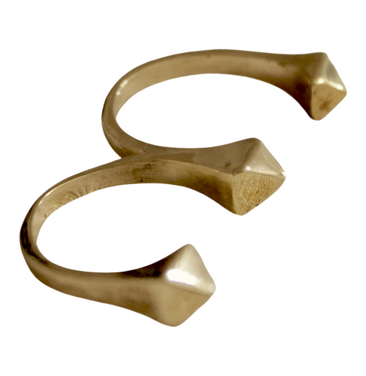 Two Finger Stud Ring