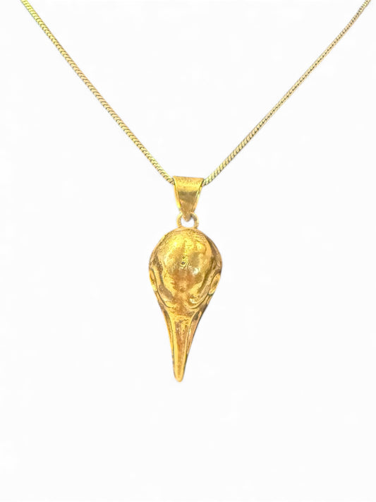 Bird skull pendant