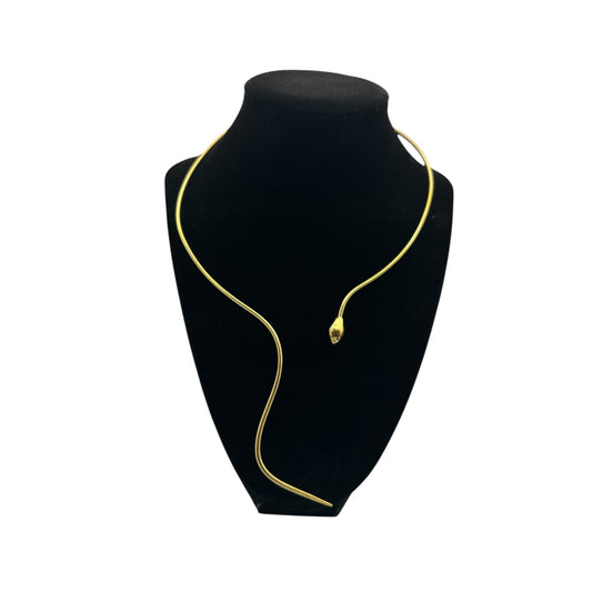 Open snake necklace