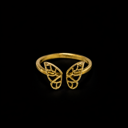 Openwork Butterfly Ring