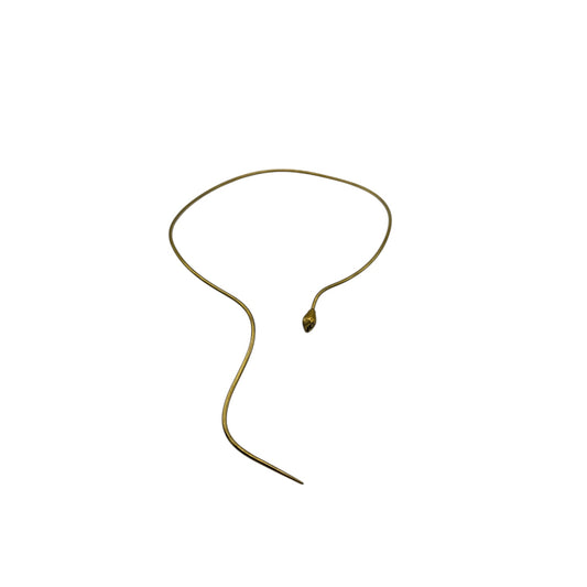 Open snake necklace