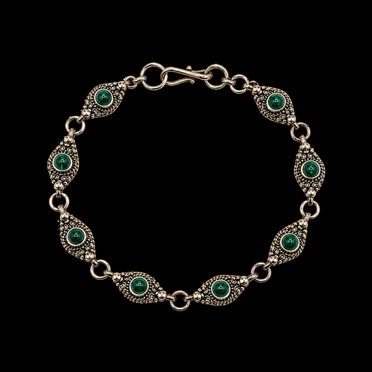 Gemstone Tennis Bracelet