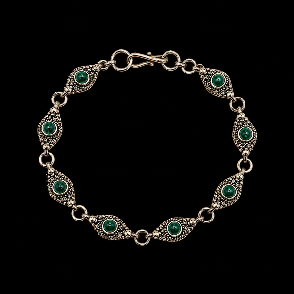 Gemstone Tennis Bracelet