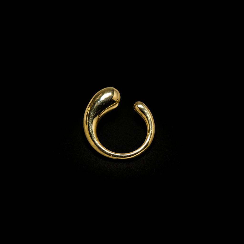 Chunky Teardrop Ring