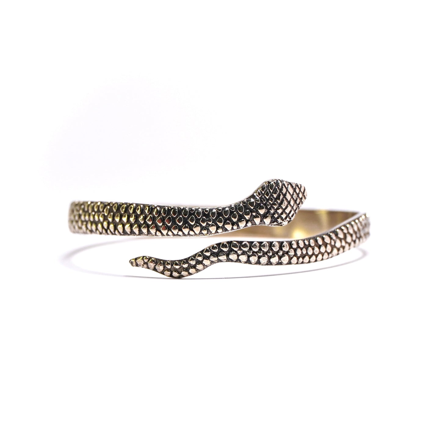 Serpent Wrap Cuff Bracelet