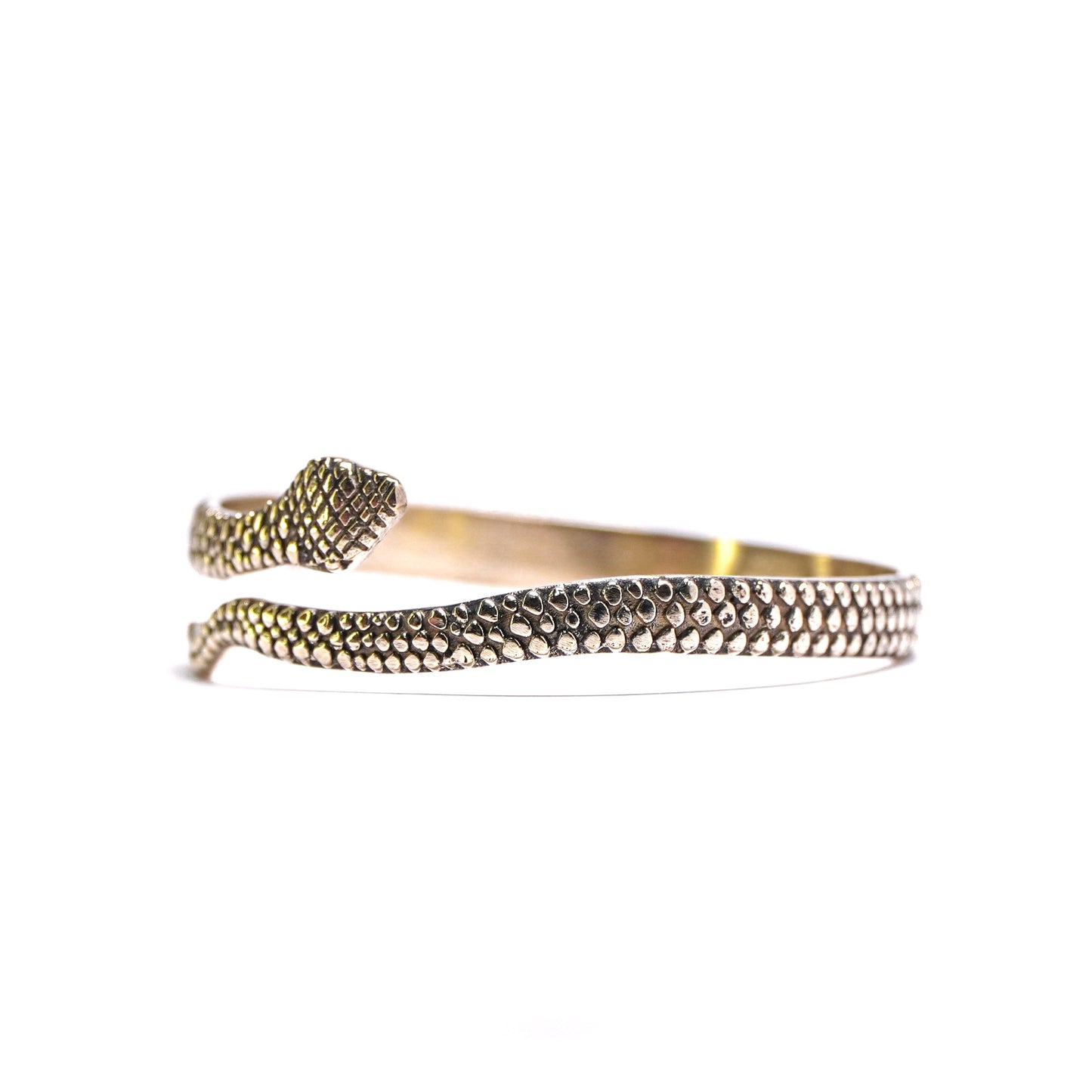 Serpent Wrap Cuff Bracelet