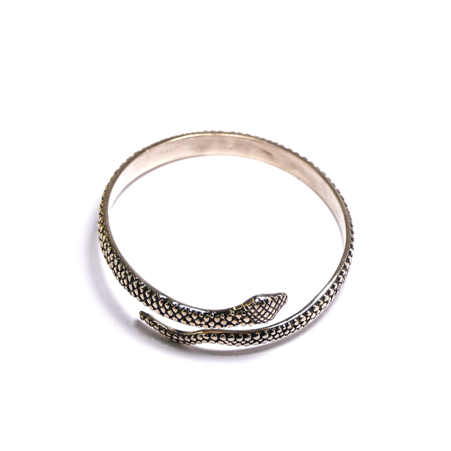 Serpent Wrap Cuff Bracelet
