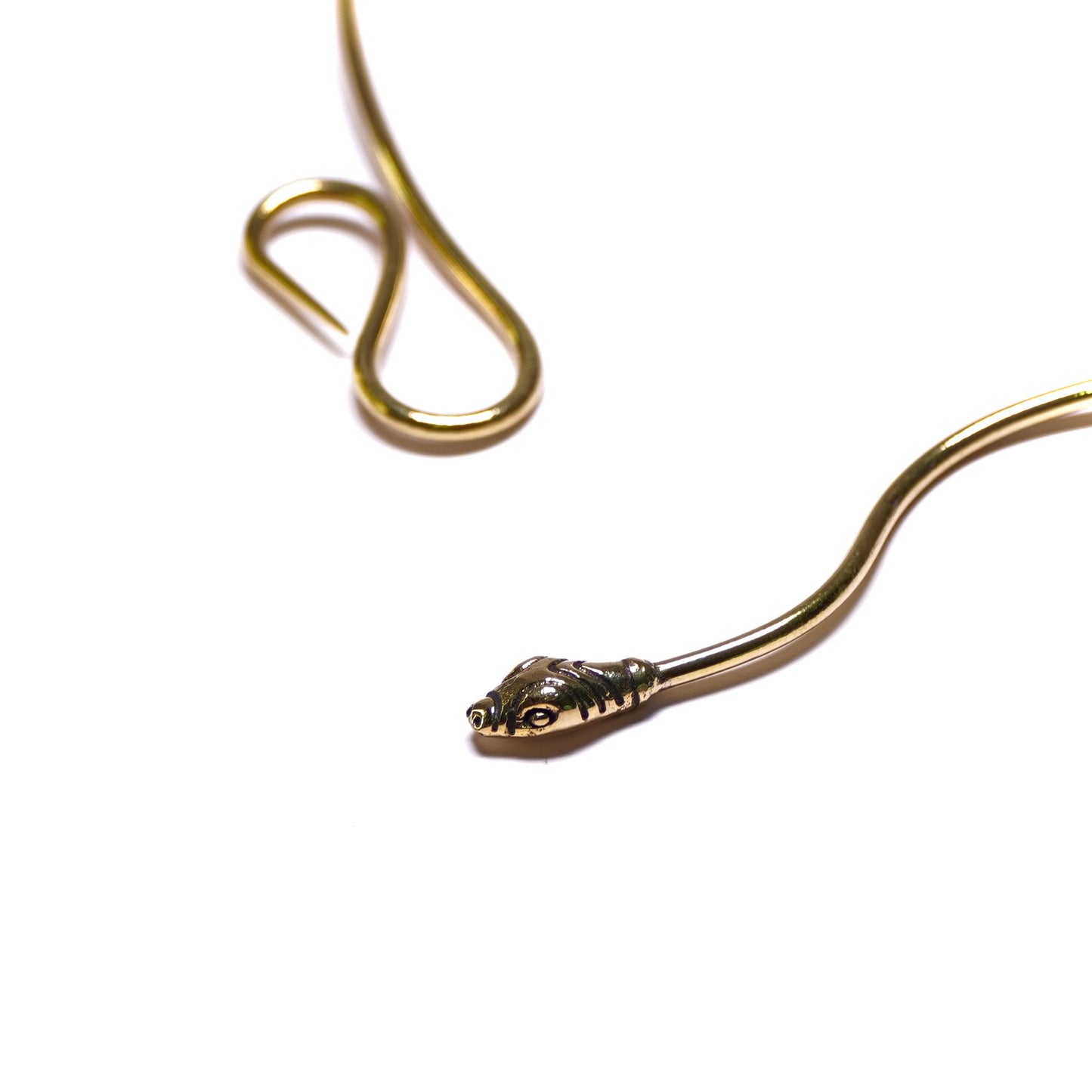 Snake Interlocking Collar Necklace