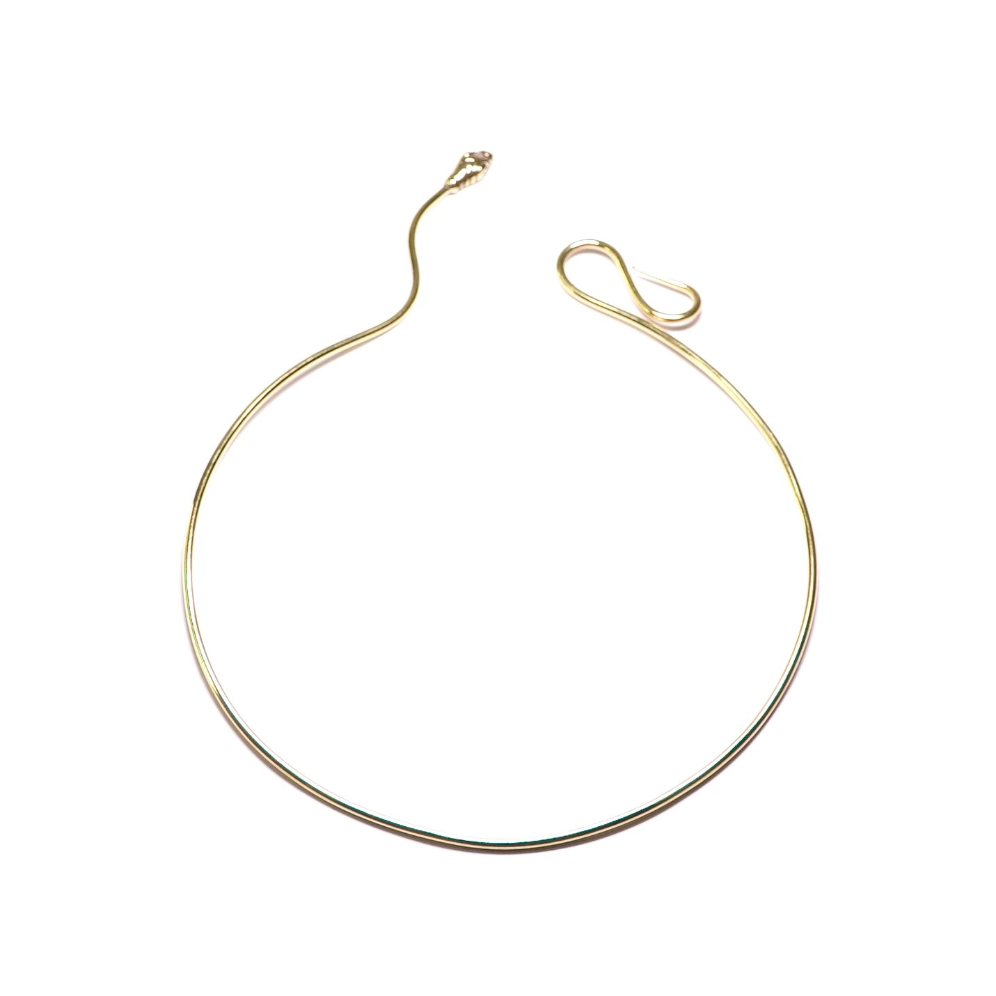 Snake Interlocking Collar Necklace