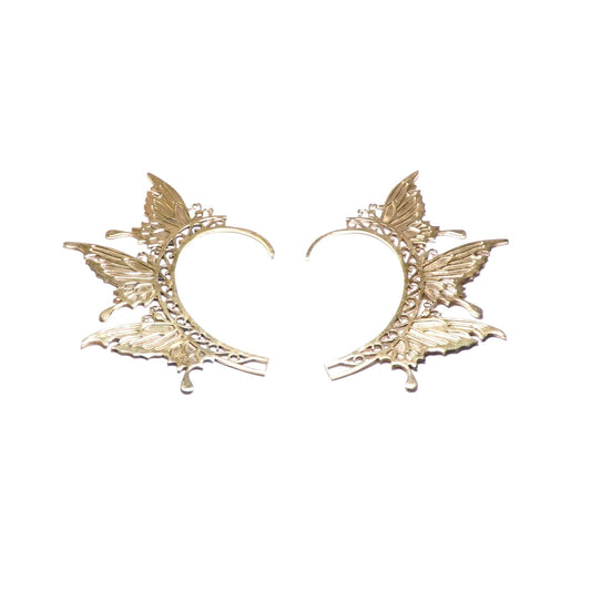 Butterfly Filigree Ear Cuff Earrings