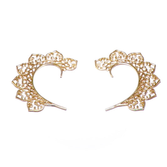 Filigree Ear Cuff Earrings