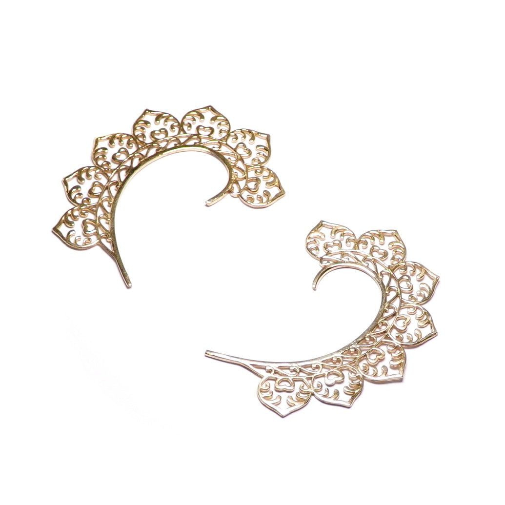Filigree Ear Cuff Earrings