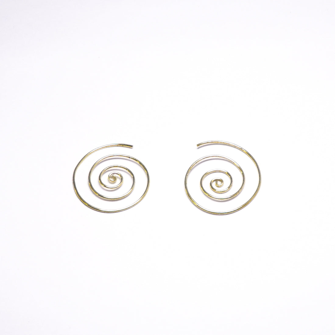 Spiral Hoop Earrings