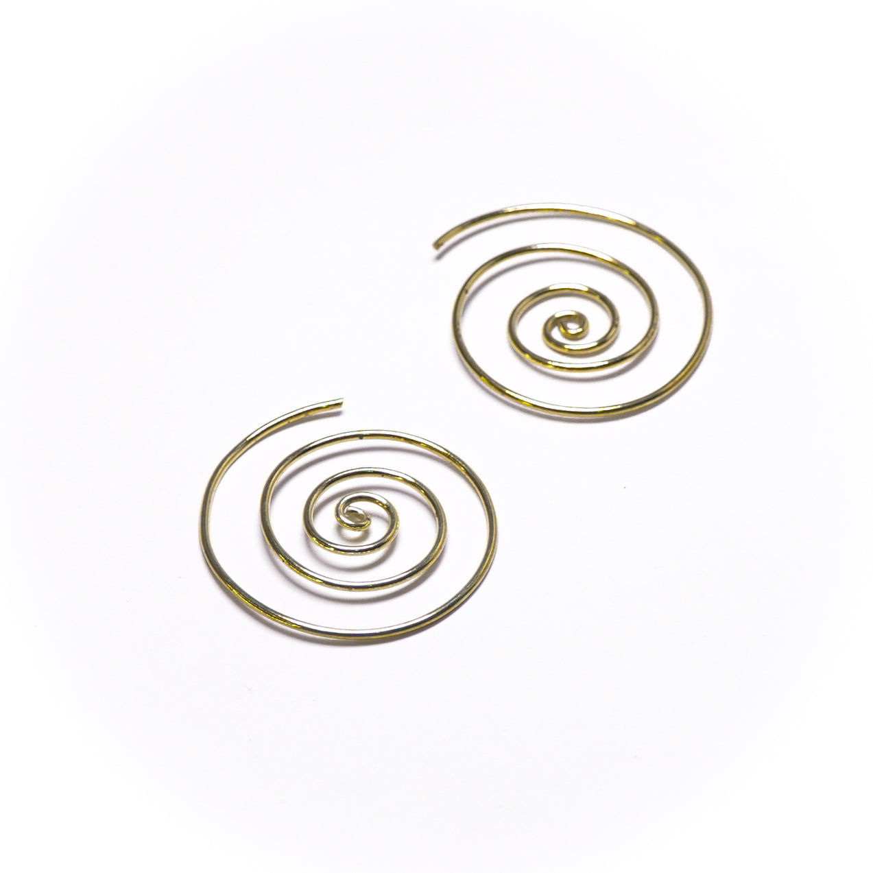 Spiral Hoop Earrings