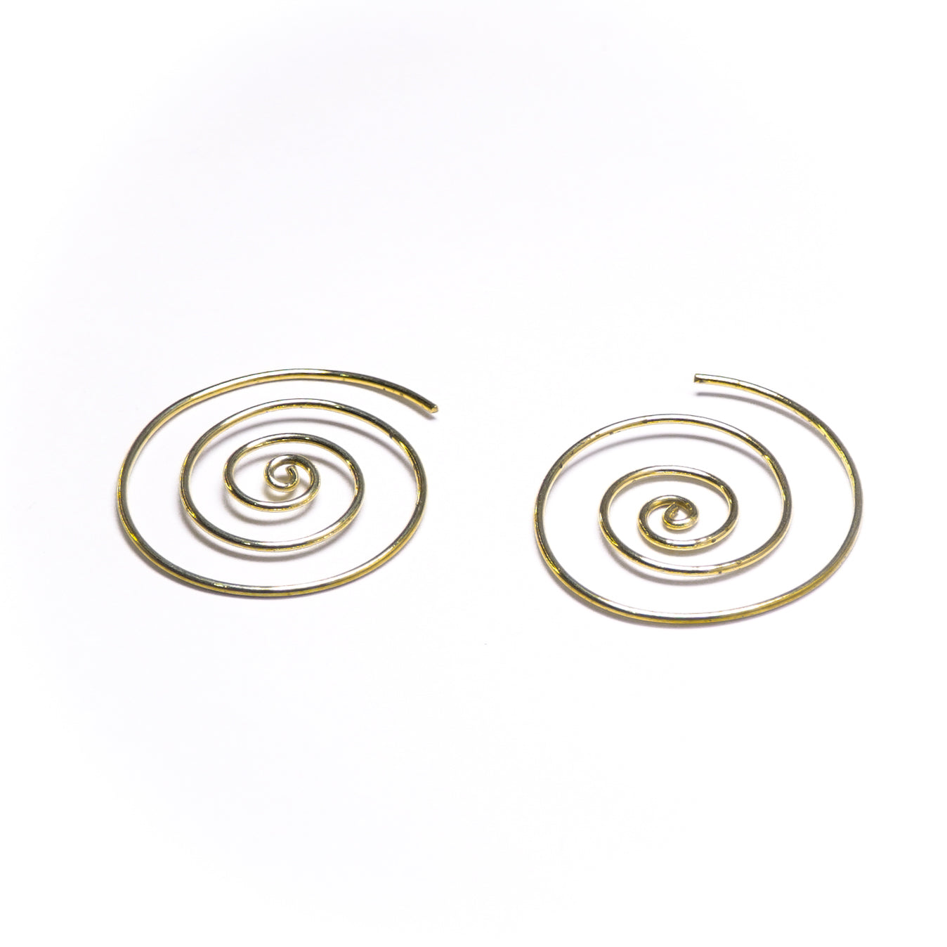 Spiral Hoop Earrings