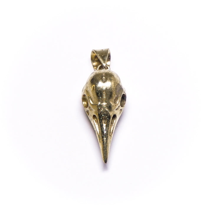 Raven Skull Pendant