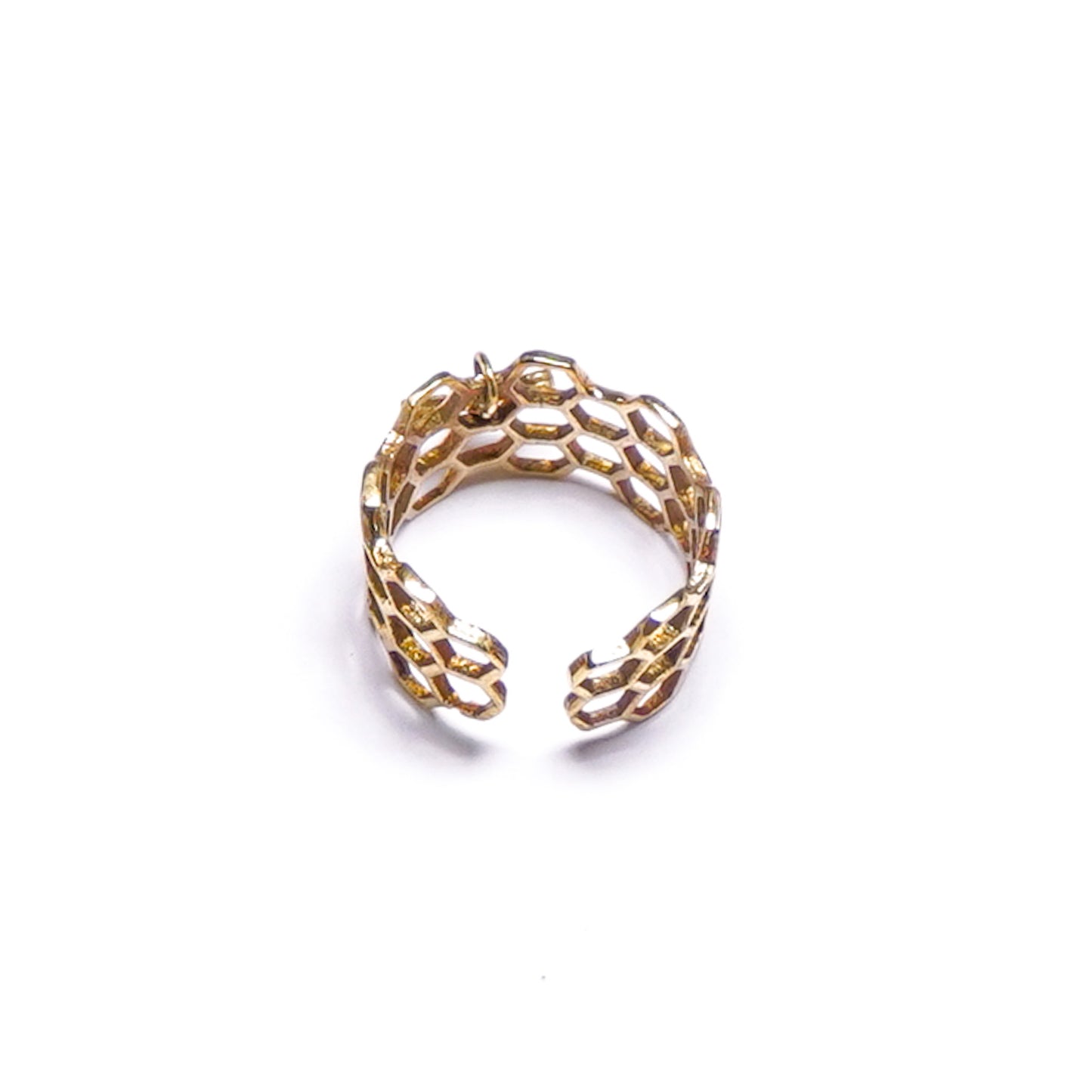 Honeycomb Bee Ring