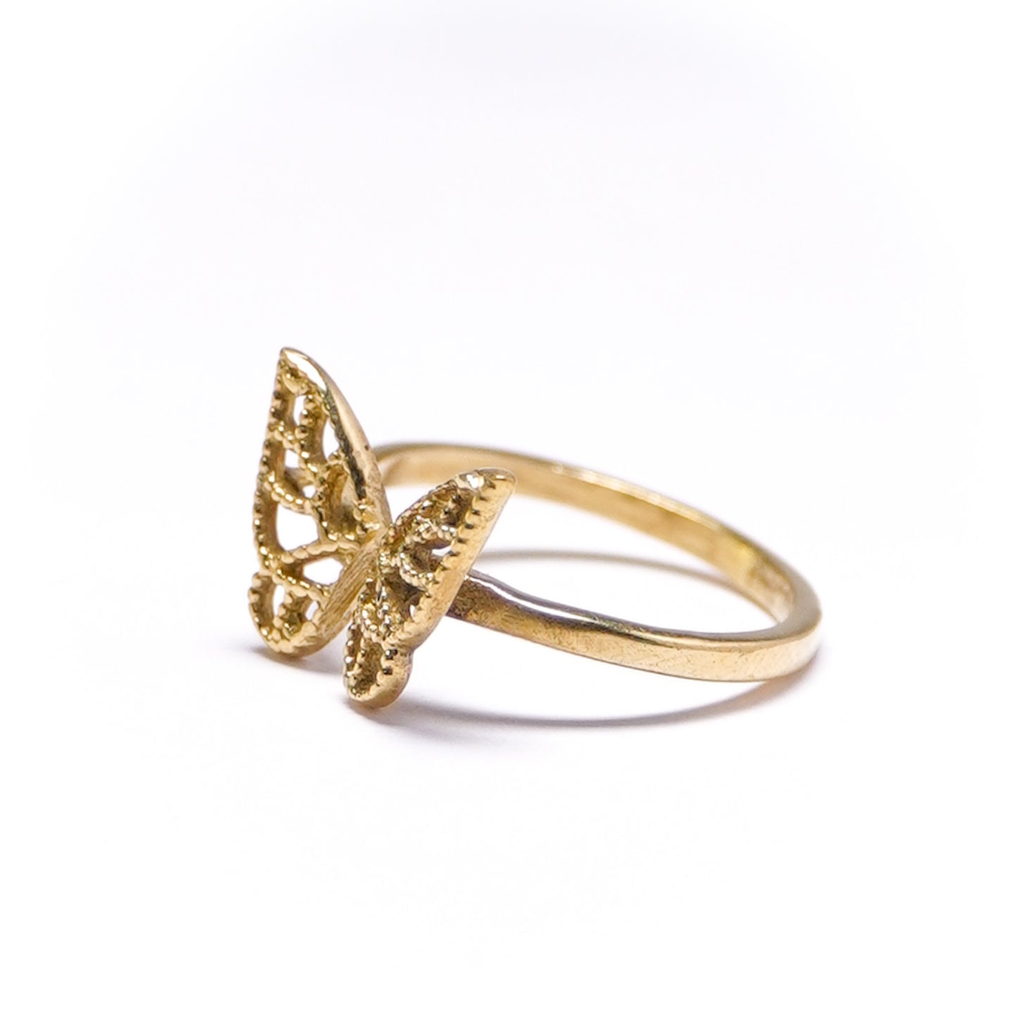 Openwork Butterfly Ring