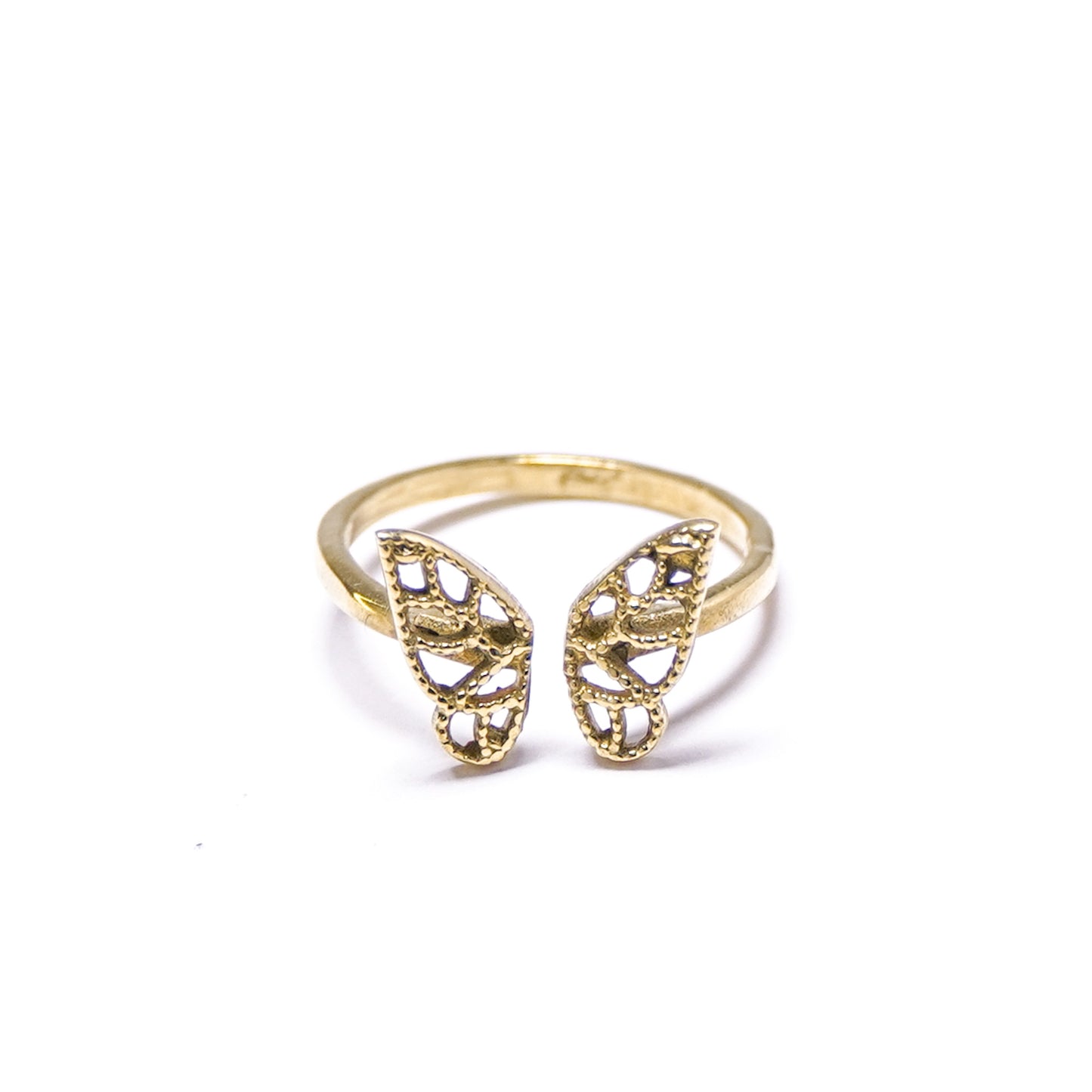 Openwork Butterfly Ring