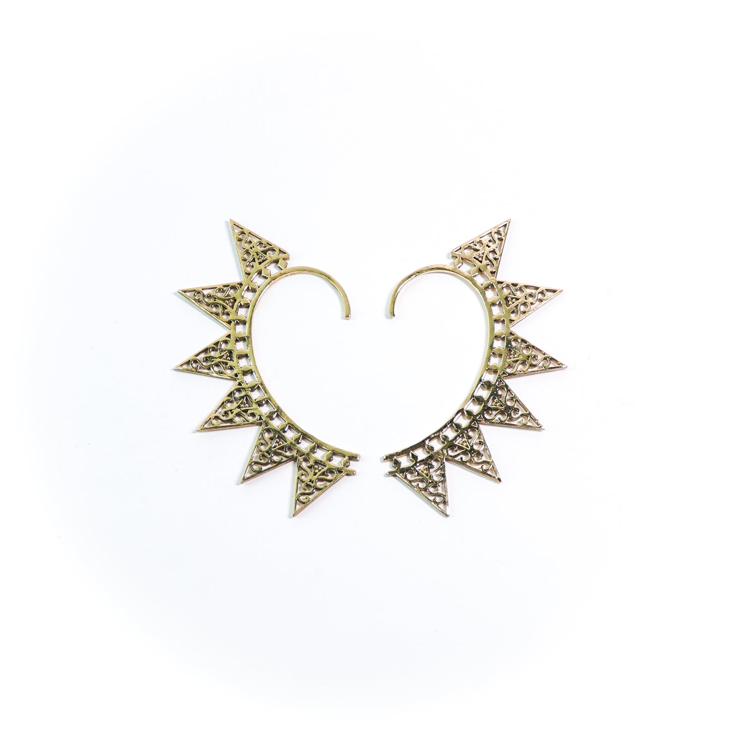 Filigree Sunray Ear Cuff