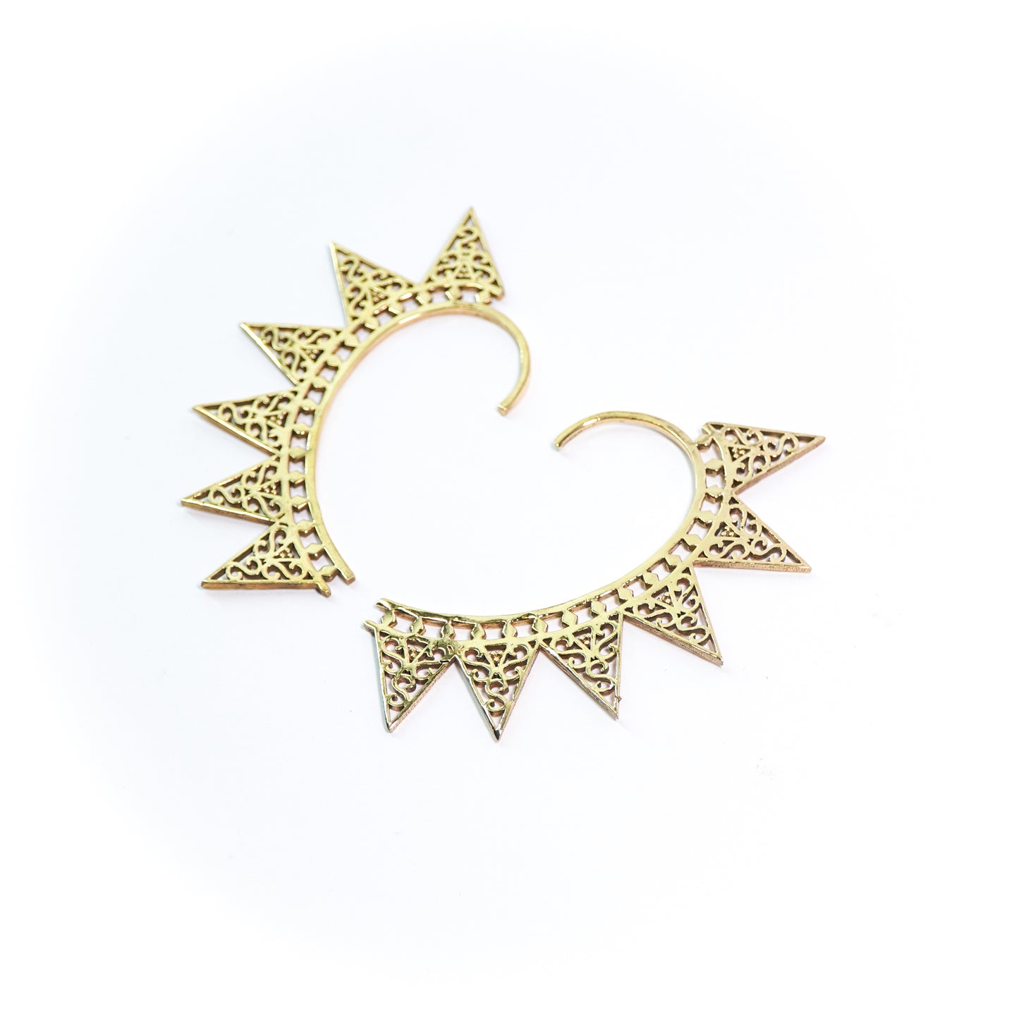 Filigree Sunray Ear Cuff