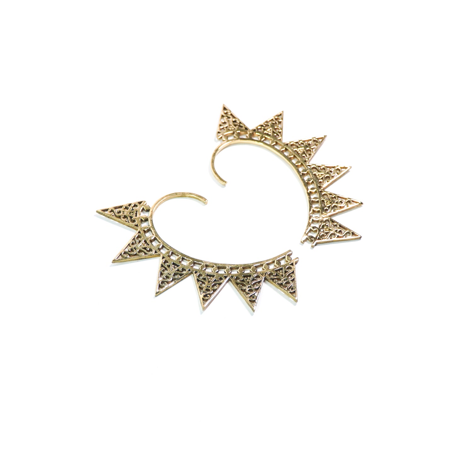 Filigree Sunray Ear Cuff