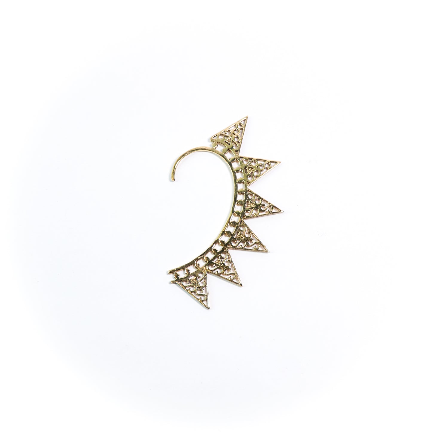 Filigree Sunray Ear Cuff
