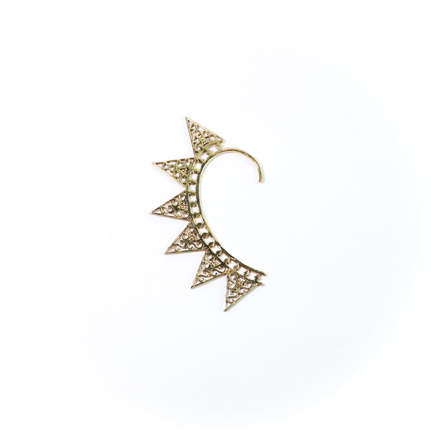 Filigree Sunray Ear Cuff