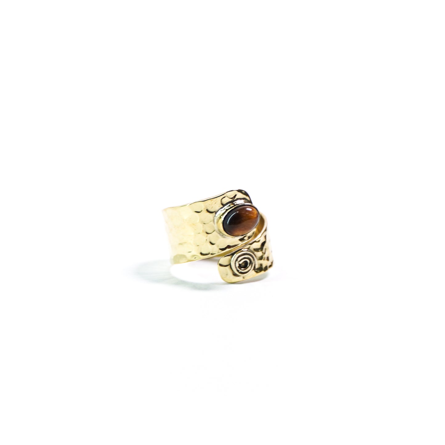 Hammered Wrap Ring