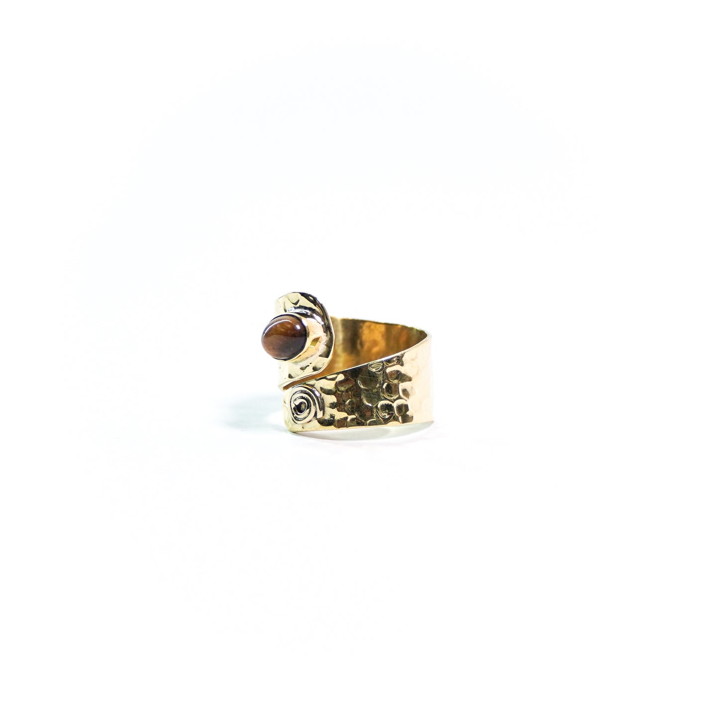 Hammered Wrap Ring