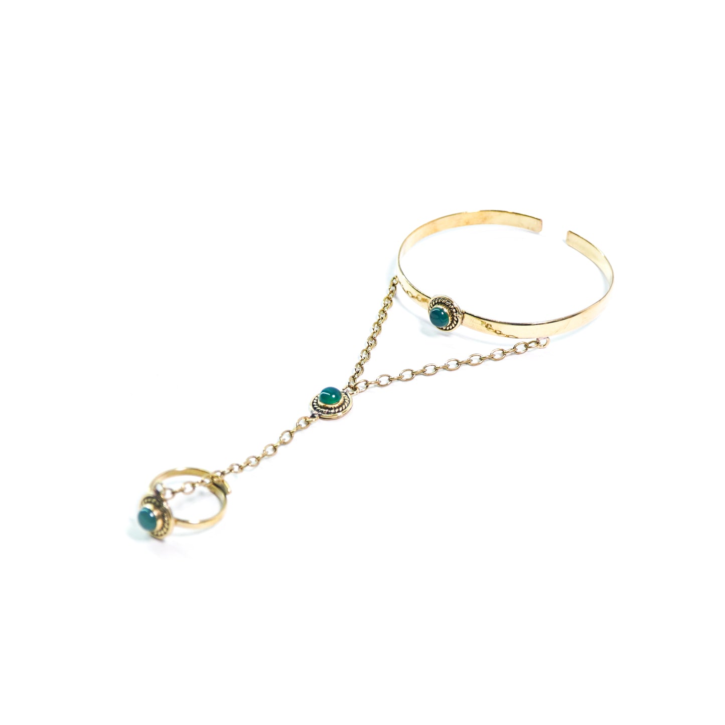 Green Onyx Hand-chain