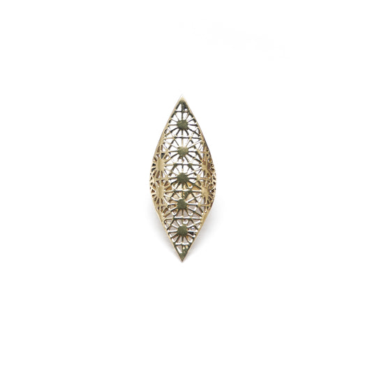 Filigree Marquise Statement Ring