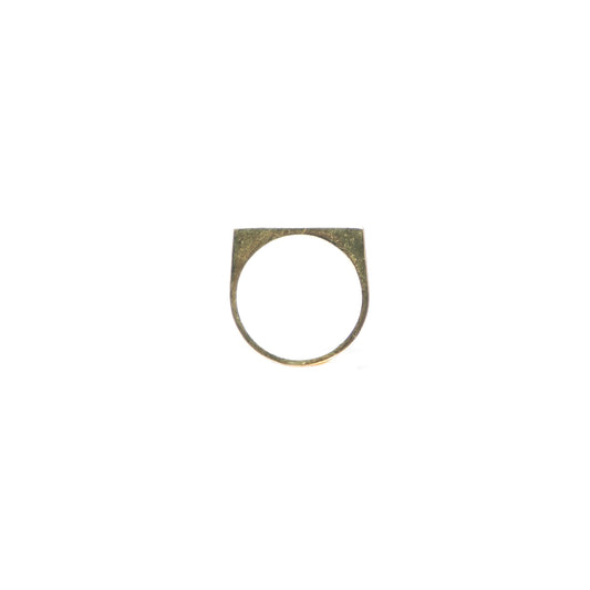 Flat Top Signet Ring