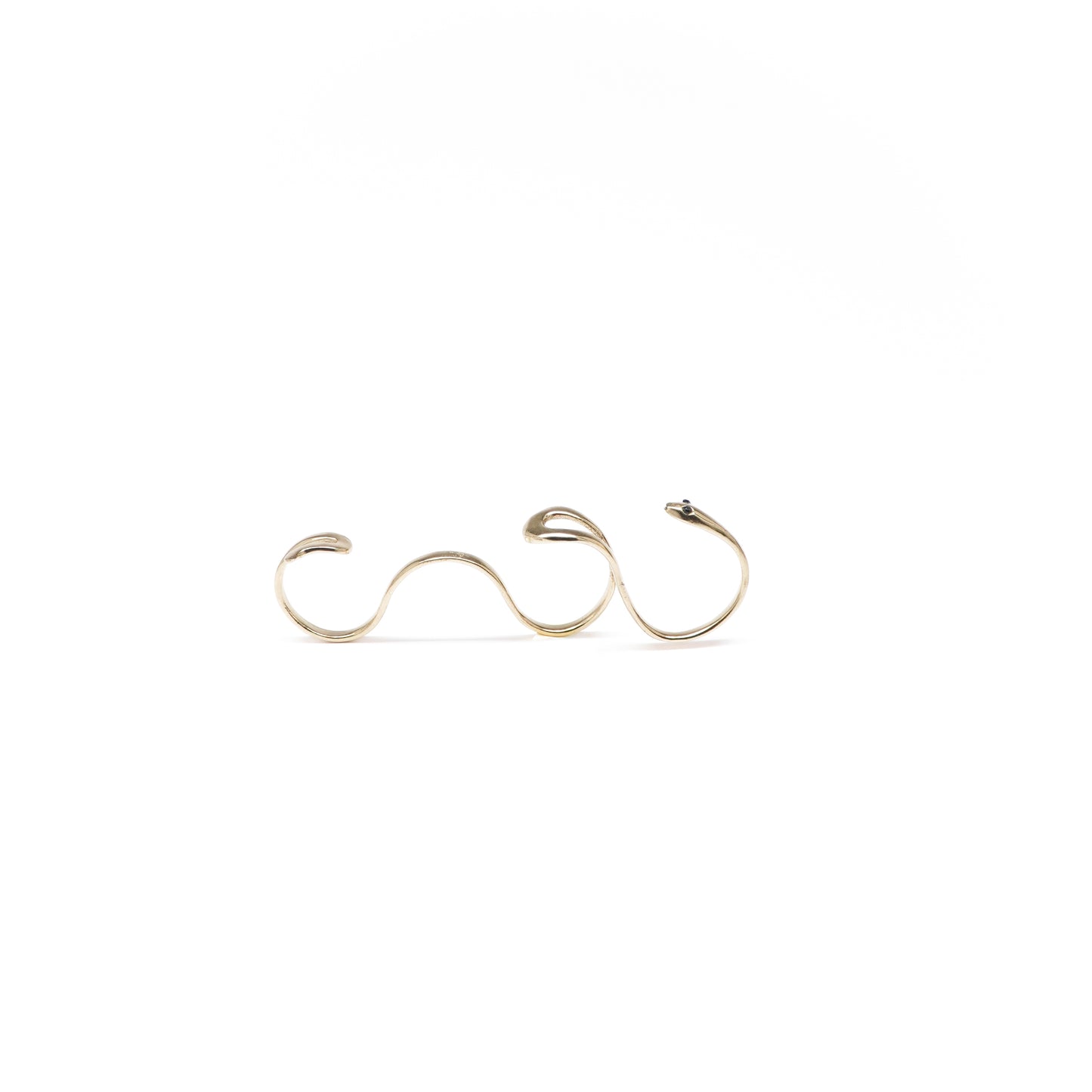 Serpent Knuckle Ring