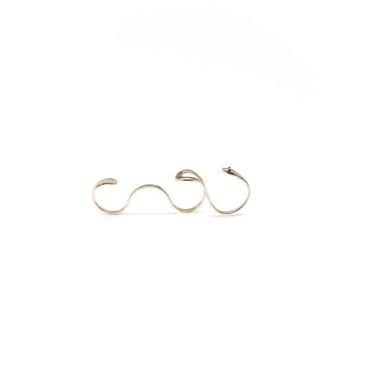 Serpent Knuckle Ring