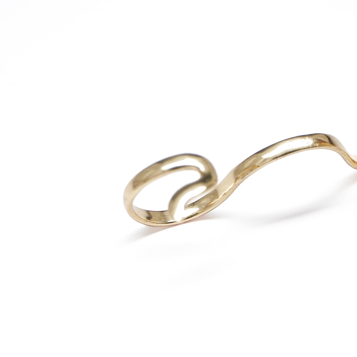 Serpent Knuckle Ring