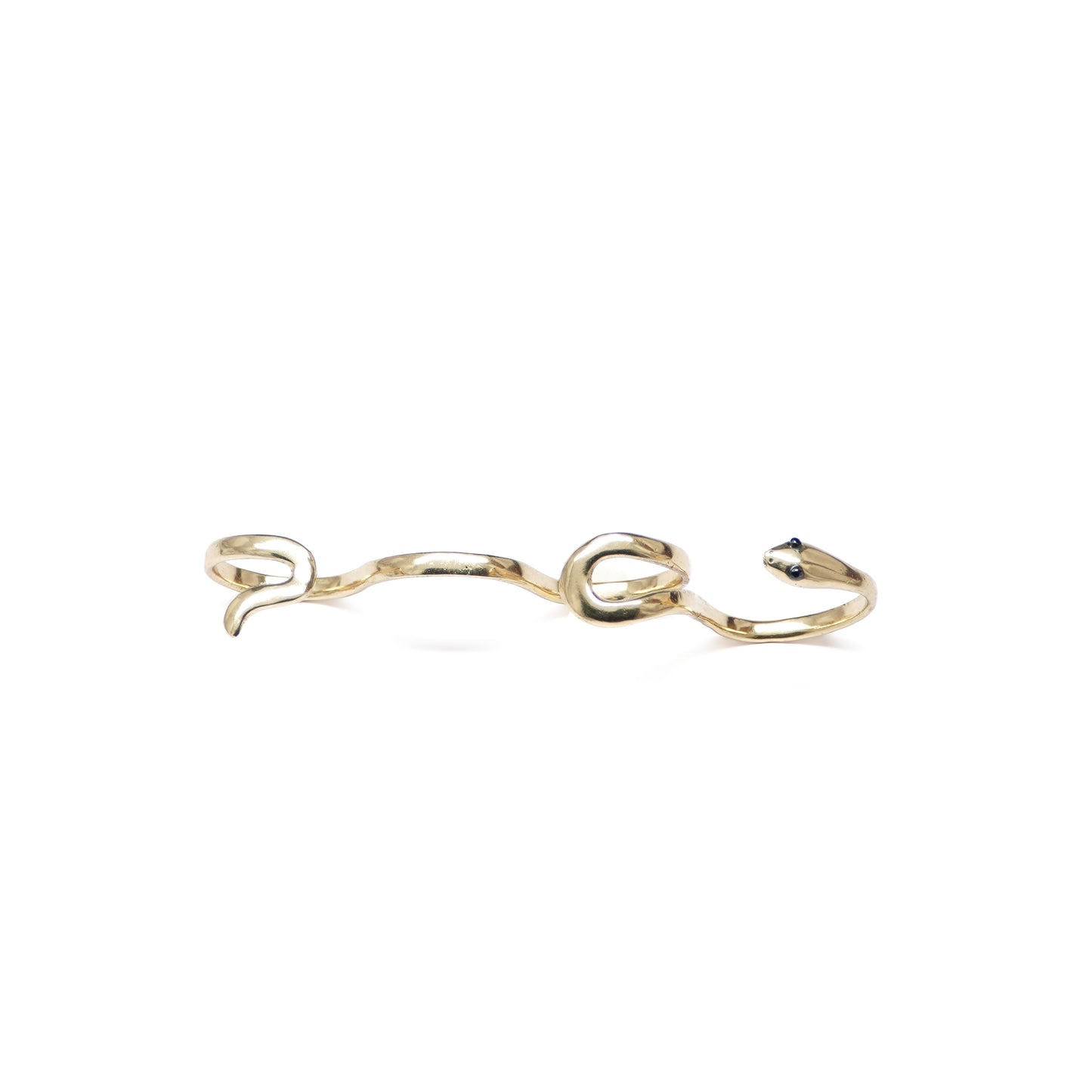 Serpent Knuckle Ring