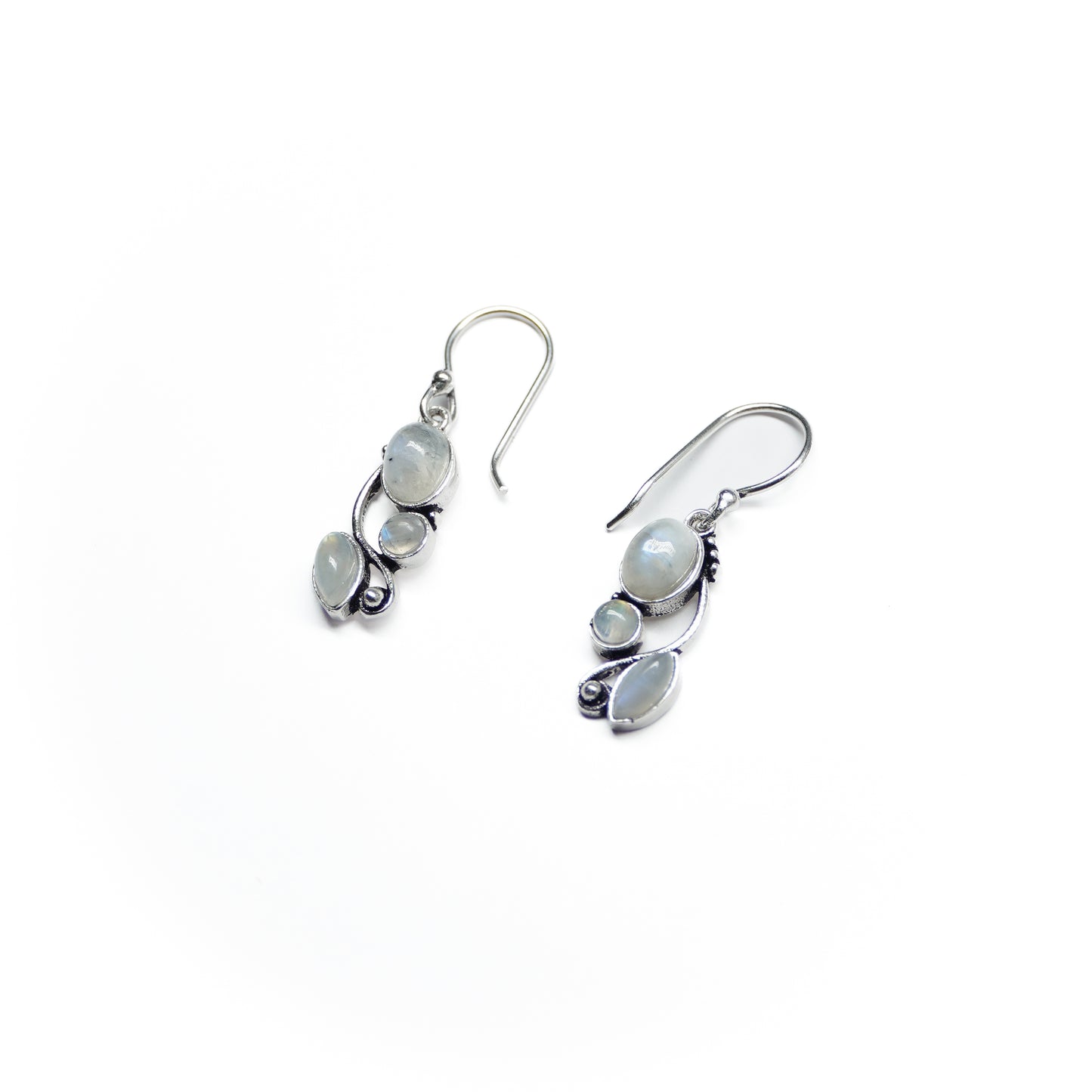 Triple Vine Drop Earrings