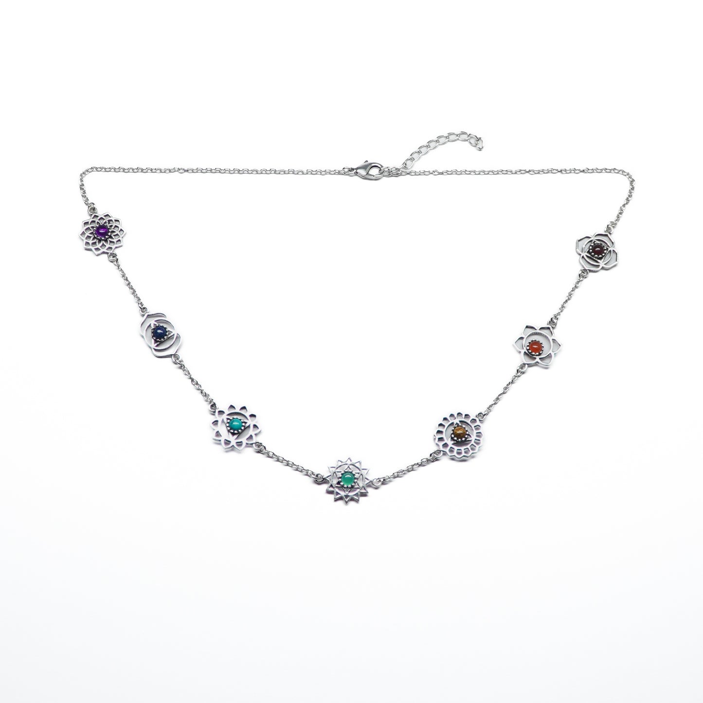 7 Chakra stone necklace