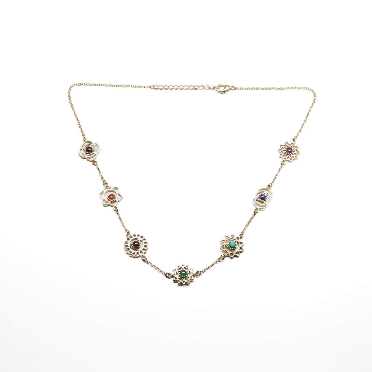 7 Chakra stone necklace