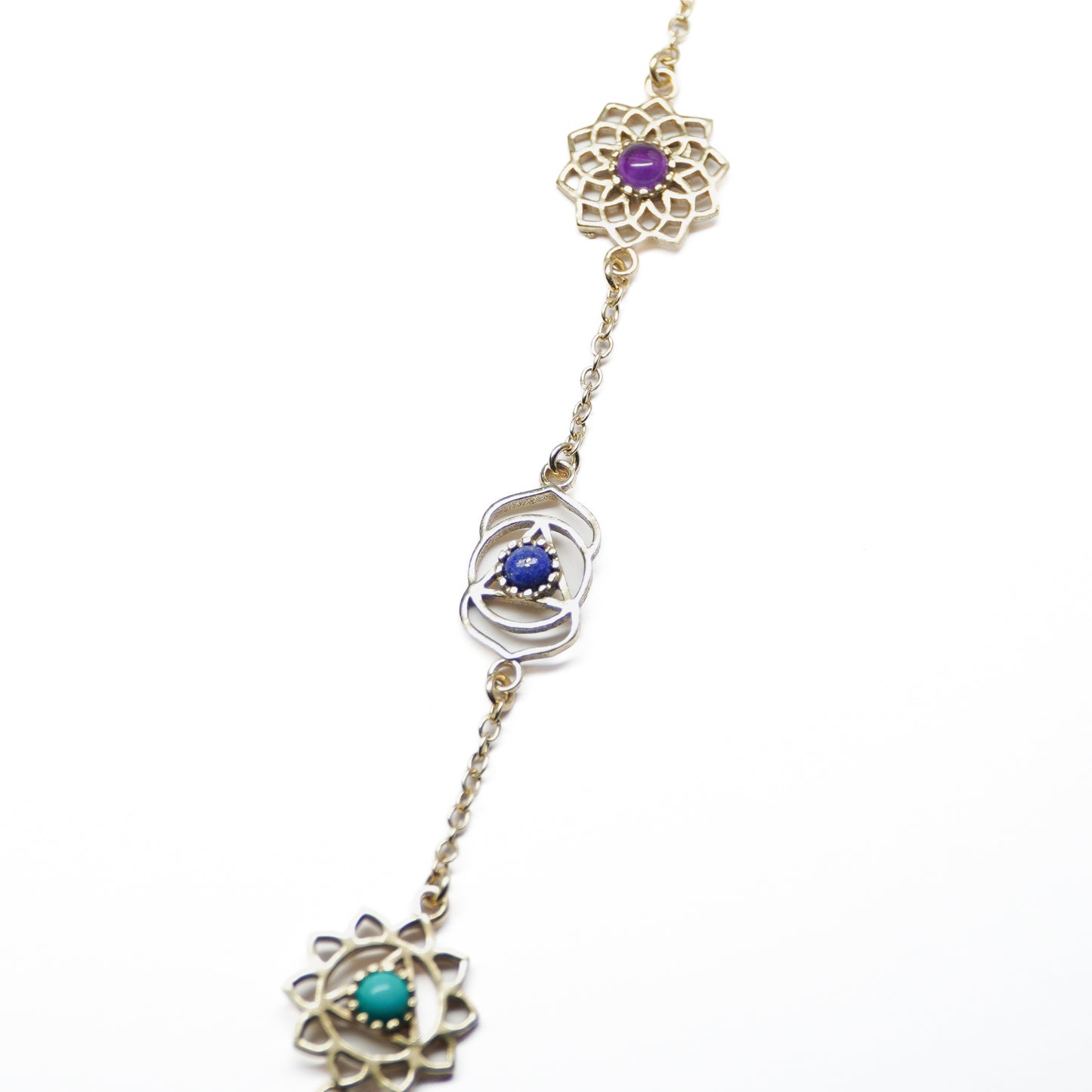 7 Chakra stone necklace