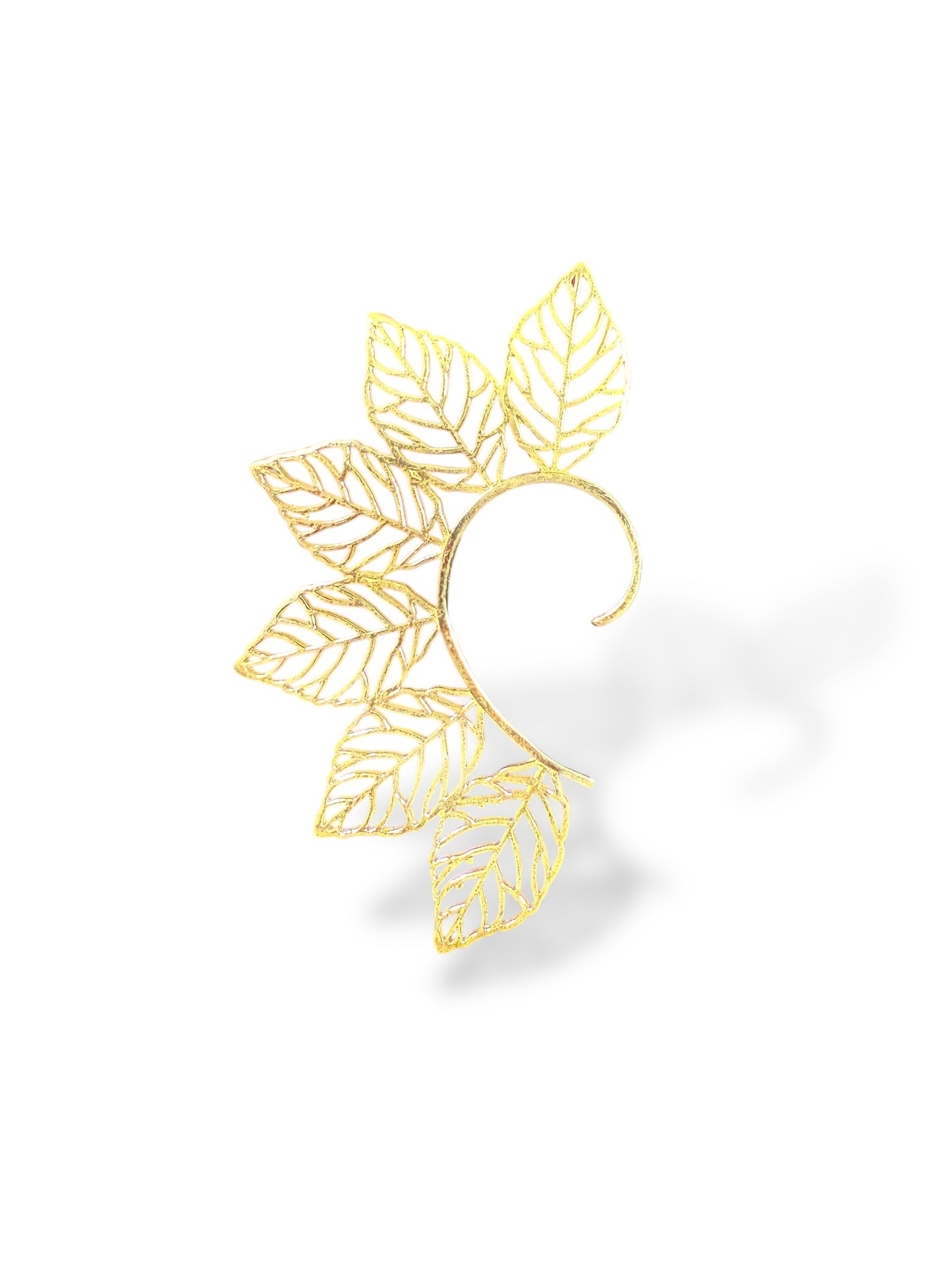 Leaf filigree cuff