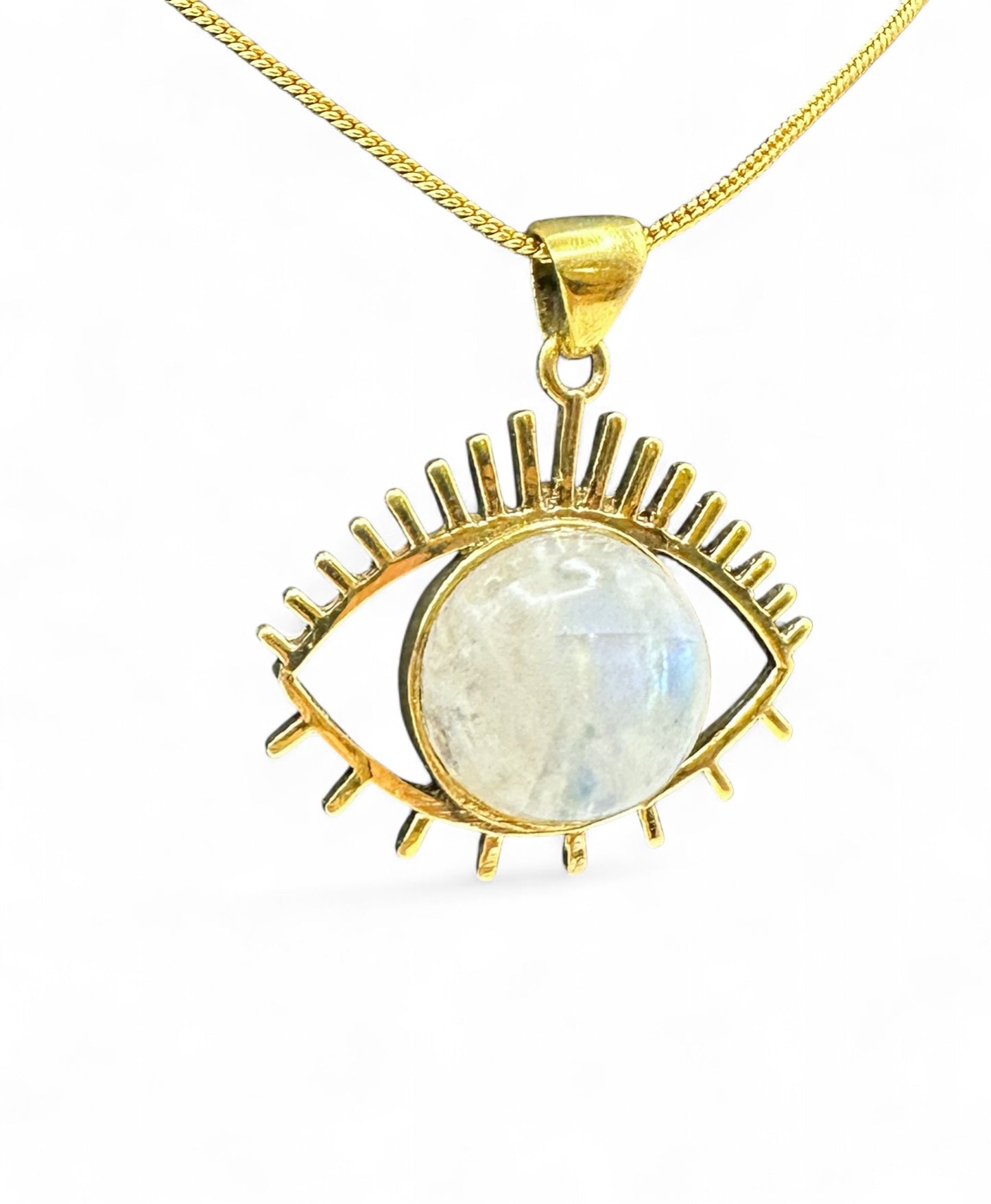 Moonstone Eye Pendant