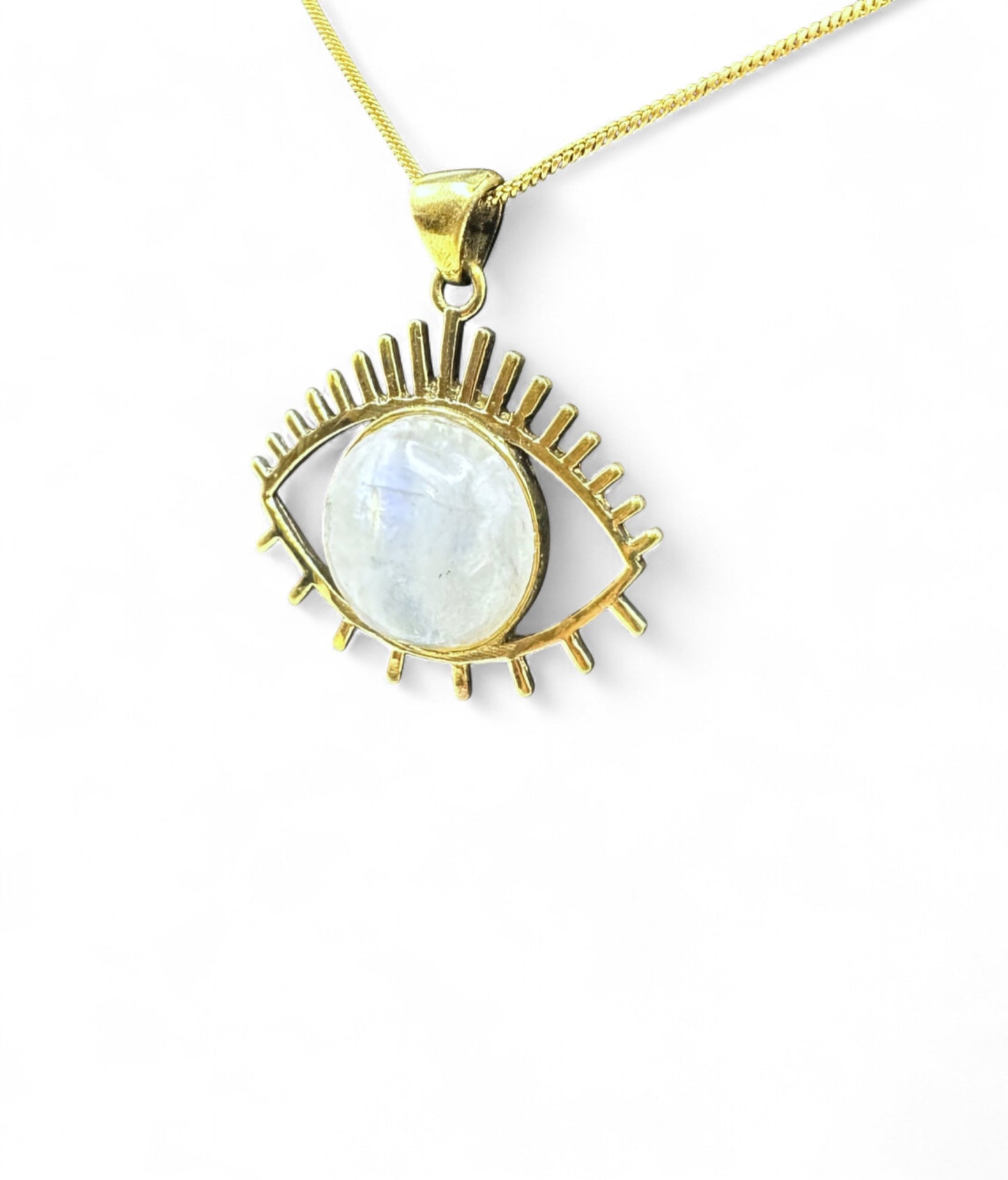 Moonstone Eye Pendant